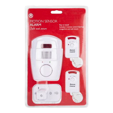 The motion sensors are not waterproof. Motion Sensor Alarm