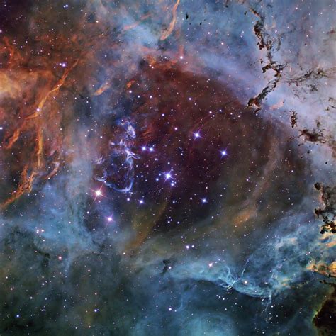 El Hermoso C Mulo Abierto De La Nebulosa Roseta Se Encuentra En Su