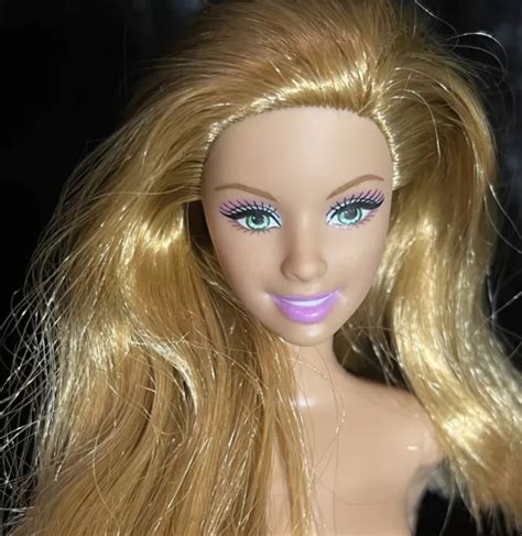 STRAWBERRY BLONDE TERESA BENDABLE Knees Beach Feet Nude Mattel Barbie Doll G PicClick