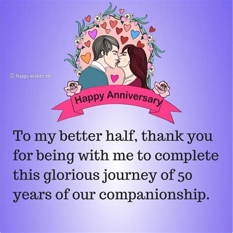 50th Wedding Anniversary Wishes Quotes And Messages