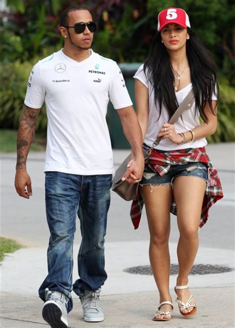 Nicole Scherzinger Visits Boyfriend Lewis Hamilton Ahead Of Malaysian Grand Prix - Capital