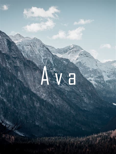 Ava Ava Name, Cheerleading Team, Name Wallpaper, Backgrounds Phone
