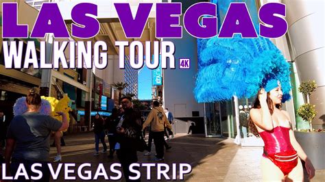 Las Vegas Strip Walking Tour 12723 315 Pm Youtube