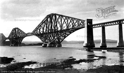 Photo Of Forth Bridge From Queensferry C1890