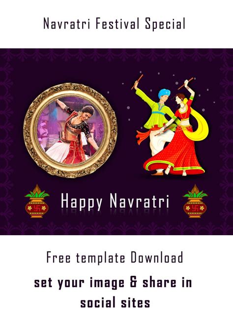 free navratri psd template | Psd templates, Templates, Psd