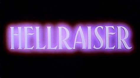 Hellraiser 1987 † Trailer Youtube