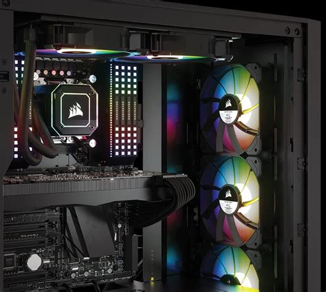 Corsair Icue 4000x Rgb Tempered Glass Mid Tower Case Black At Mighty