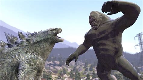 Fearsome monsters godzilla and king kong square off in an epic battle for the ages, while humanity looks to wipe out both there are no featured reviews for godzilla vs. Godzilla vs. Kong But Not Really...SFM - YouTube