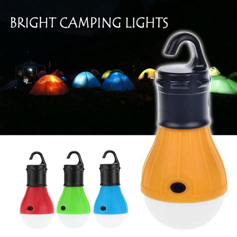 Portable Multifunction Tent Lamp Camping Light 3 Led Waterproof Outdoor