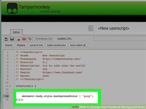 Now, find the 'color changer' option in the search bar of the chrome web browser. How to Change Your Facebook Background Color: 9 Steps