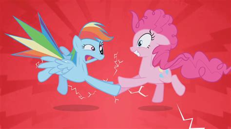 Image Pinkie Pie And Rainbow Dash Shock S1e5png My Little Pony