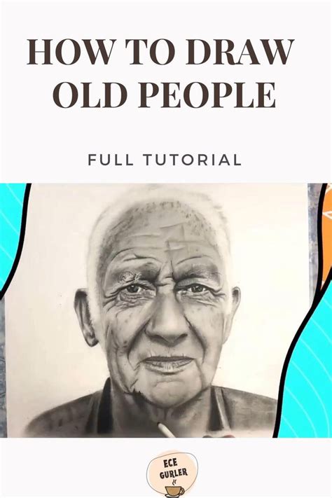 How To Draw Old People Video Realistic Drawings Drawing Wrinkles