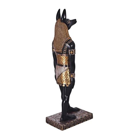 Jackal God Egyptian Anubis Statue Ne23263 Design Toscano