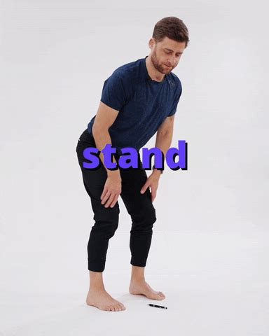 Standing Forward Bend GIFs Get The Best On GIPHY