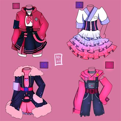 Outfit Ideas Clothing Design Sketches Drawing Anime Clothes