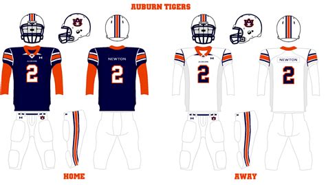 Auburn Football Uniform Concepts Auburn Uniform Database