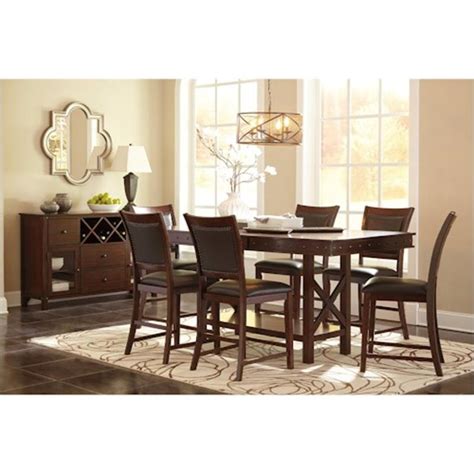 I would highly recommend this set to anyone. D564-32 Ashley Furniture Collenburg Rectangular Counter Table