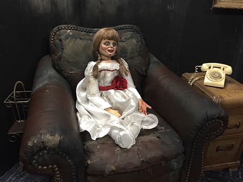 The Conjuring 2 Animatronic Annabelle Haunted Horror Prop Puppet Doll