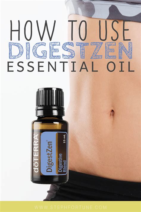Doterra Digestzen Essential Oil Blend Digestzen Essential Oil