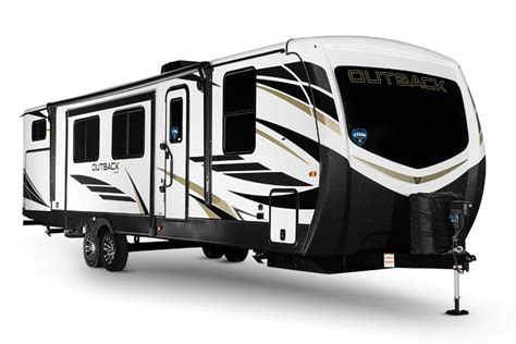 Outback Travel Trailer Toy Hauler Luxury Features And The Ability To