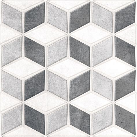 Buy Tl Cube Grey Floor Tiles Online Orientbell Tiles