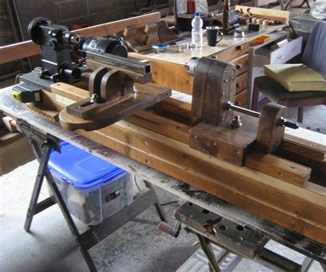 Homemade Woodworking Lathe 11 Steps With Pictures Instructables