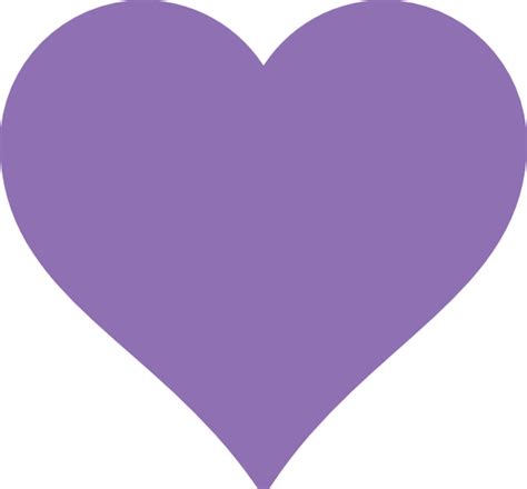 Purple Heart Clip Art At Vector Clip Art Online Royalty