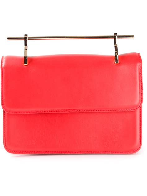 Discover our sublime collection of luxurious lace & silk lingerie, bodysuits, dresses and slip dresses, and bras & panties. M2malletier La Fleur Du Mal Shoulder Bag in Red | Lyst