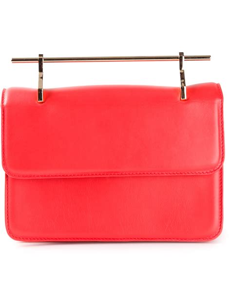 Inspiring dressing up and undressing. M2malletier La Fleur Du Mal Shoulder Bag in Red | Lyst