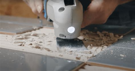 How To Remove Tile Adhesive With A Multi Tool