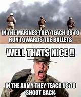 Pictures of Marines Vs The Army