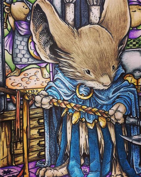 Gwendolyn In Mouse Guard By David Petersen Fantasy Art Illustration