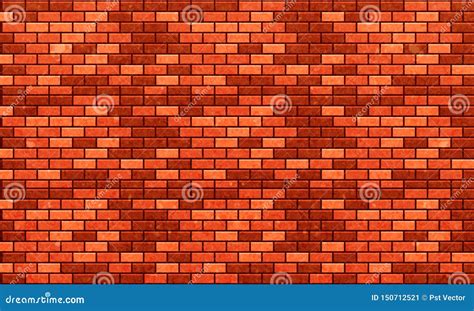 Brick Wall Red Orange Bricks Wall Texture Background For Graphic Design