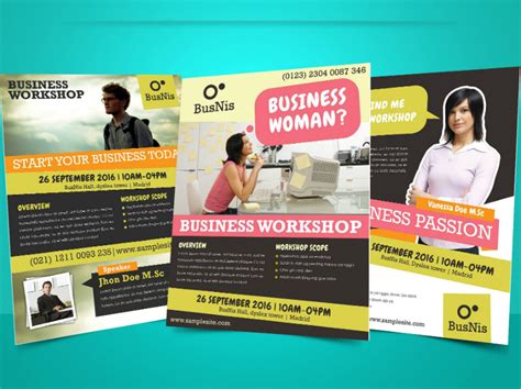 18 Workshop Flyer Designs And Templates Psd Ai Word Eps Vector