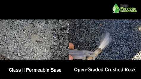 Class Ii Permeable Base V Open Graded Crushed Rock Youtube