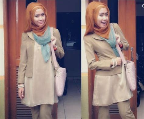 Sebut saja kemeja, longsleeve, blus, sweatshirt, dan masih banyak lagi. 30+ Baju Kerja Untuk Wanita Berjilbab