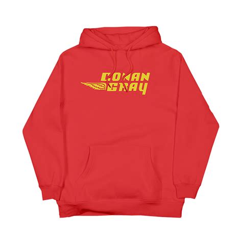 Logo Sunset Tour 2019 Red Hoodie Apparel Conan Gray Official