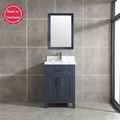 China Blue 24 Inch Small Bathroom Vanity Manufacturers Blue 24 Inch