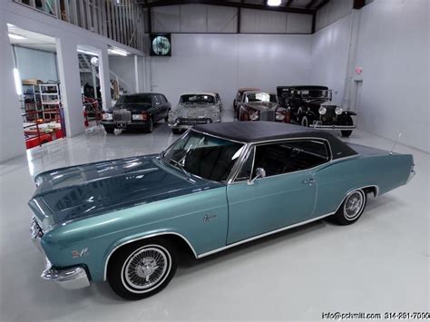 1966 Chevrolet Caprice 2 Door Custom Coupe 396 Factory Marina Blue