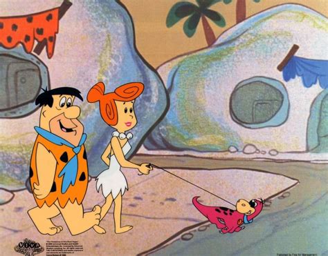 Flinstones The Flintstones The Flintstones Animation Sericel Cel Classic Cartoon Characters