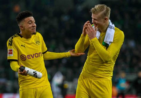 Erling braut haaland joined borussia dortmund with the transfer fee of €20 million from red bull salzburg recently in january 2020. Borussia Dortmund to offer Jadon Sancho lucrative new ...