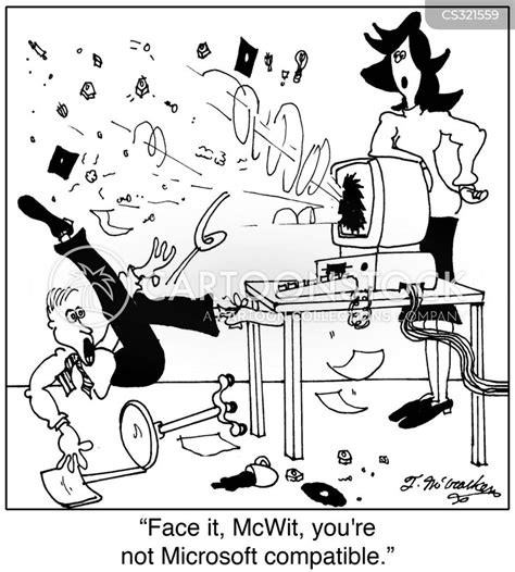 Microsoft Cartoons And Comics Funny Pictures From Cartoonstock