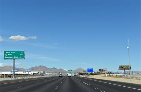 Interstate 15 North Downtown Las Vegas To Garnet AARoads Nevada