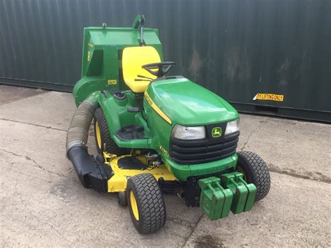 John Deere X740 Diesel Lawn Tractor With 54 Cutting Deck And Clam