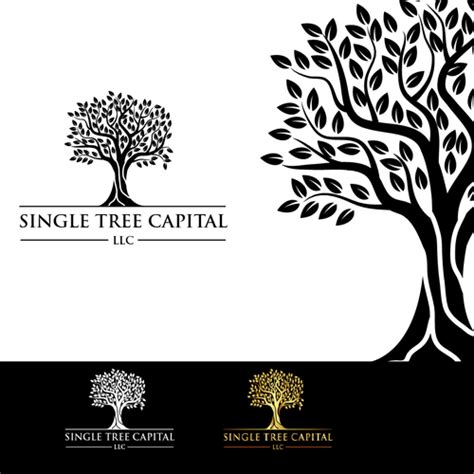 Single Tree Capital Llc Create A Logo Representing The Strength Of