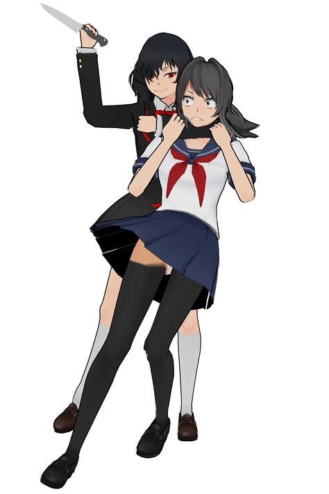 Free Download Yandere Simulator Anime Clipart Yandere Yandere Chan Png