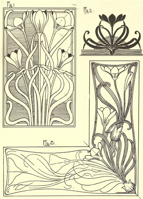 How To Draw Art Nouveau At How To Draw