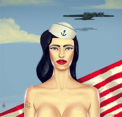 Usa Classic Pin Up By Dumaker On Deviantart