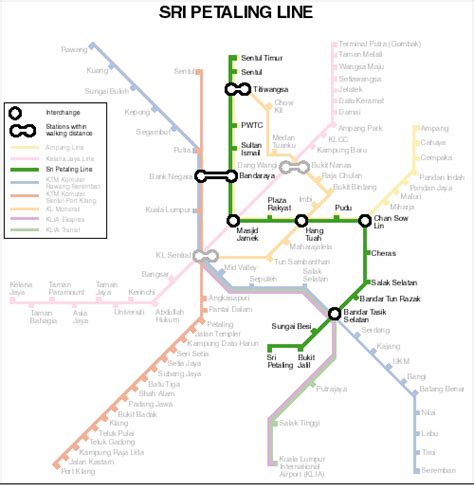 More details how far is the mrt & lrt station from sri petaling in null? Images and Places, Pictures and Info: lrt kuala lumpur map ...