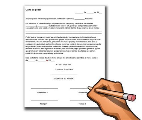 El otorgante es el único que puede revocar la carta poder (cp) mientras que este sea competente.1 x fuente de investigación. Carta De Autorizacion Tramites Legales - s Carta De